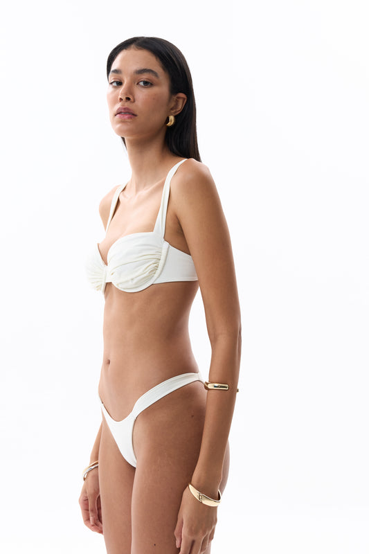 THE BASIC BIKINI BOTTOM - PEARL